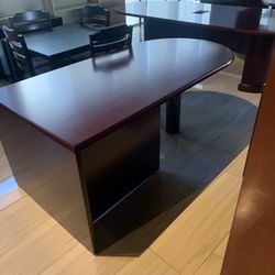 Desk Mahogany Wood 36”x72”