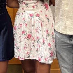 Altar’d State Island Floral Mini Dress Size XS