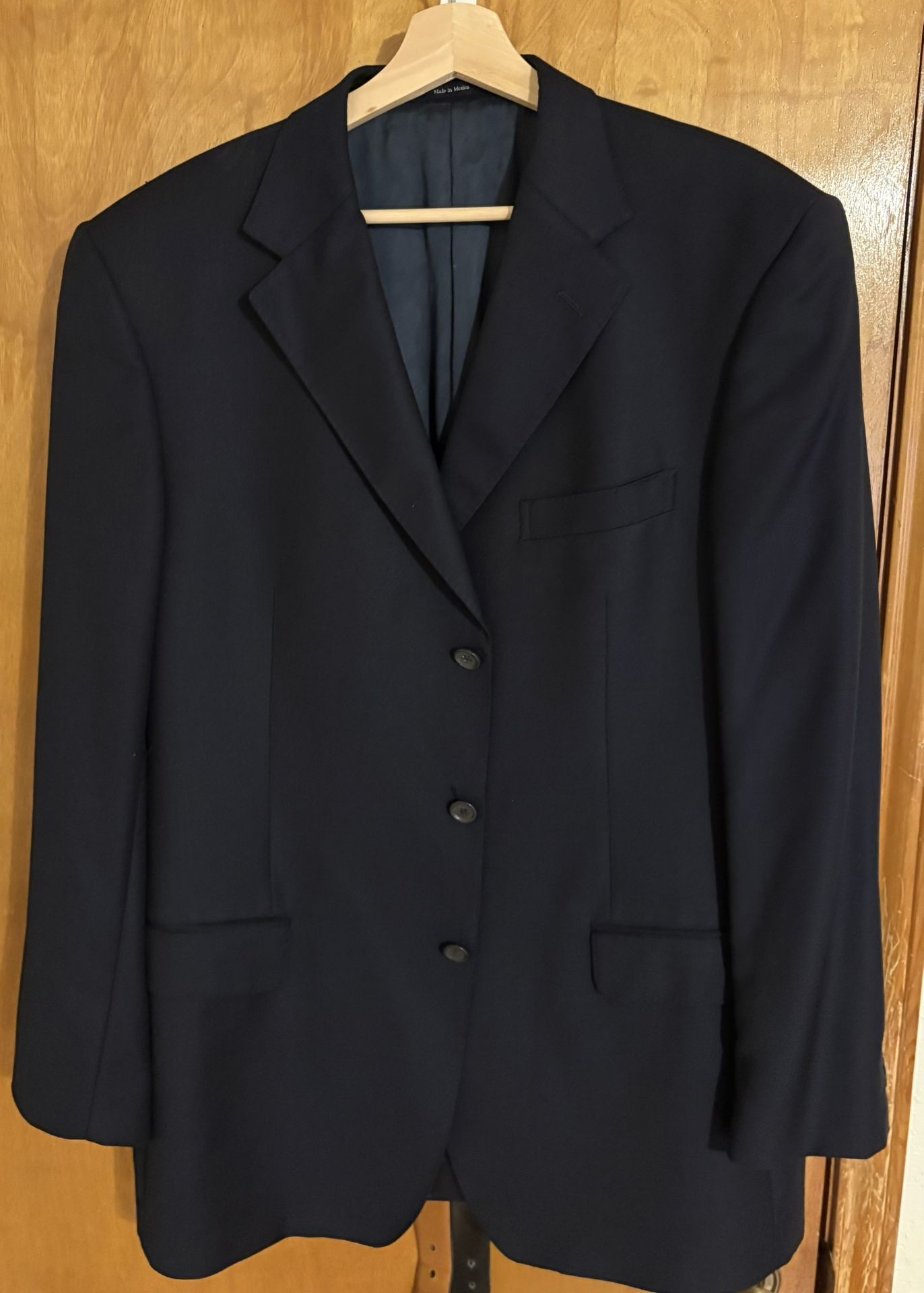 Gritti Ermenegildo Dark Blue Men’s Wool Coat