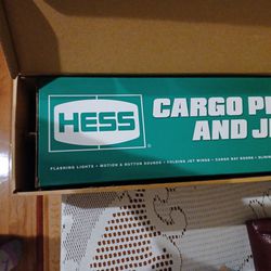 2021 Collectable Hess Cargo Plane And Jet Set