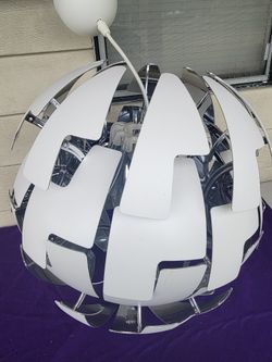 Ikea Death Star Globe Ceiling Lamp