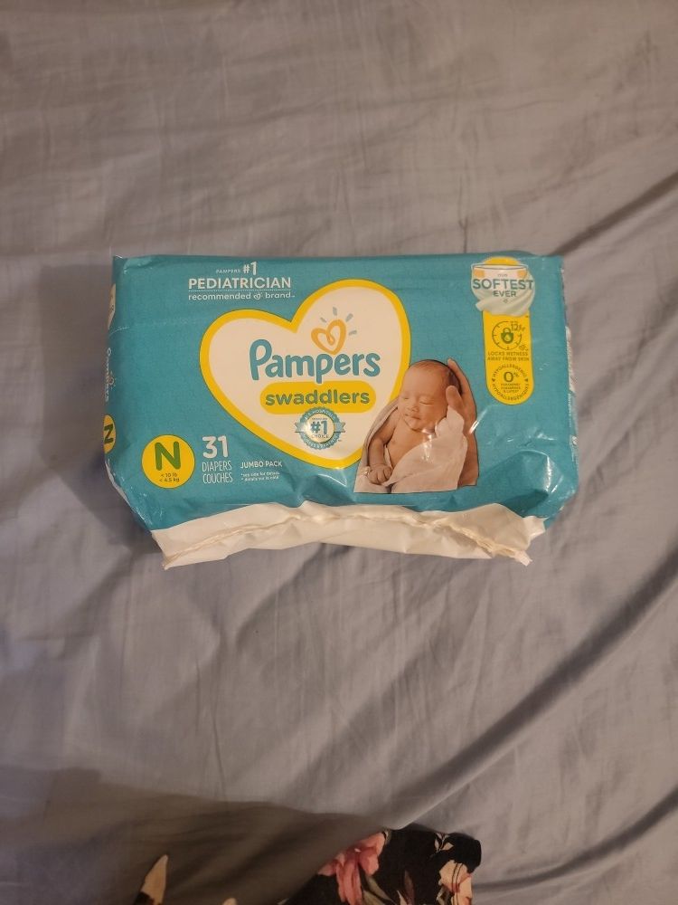 Pampers Newborn 31 Count