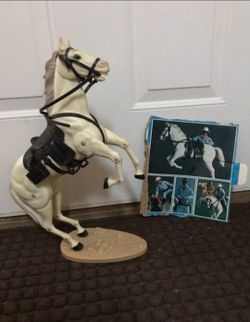 1973 Gabriel Lone Ranger Horse "Silver"