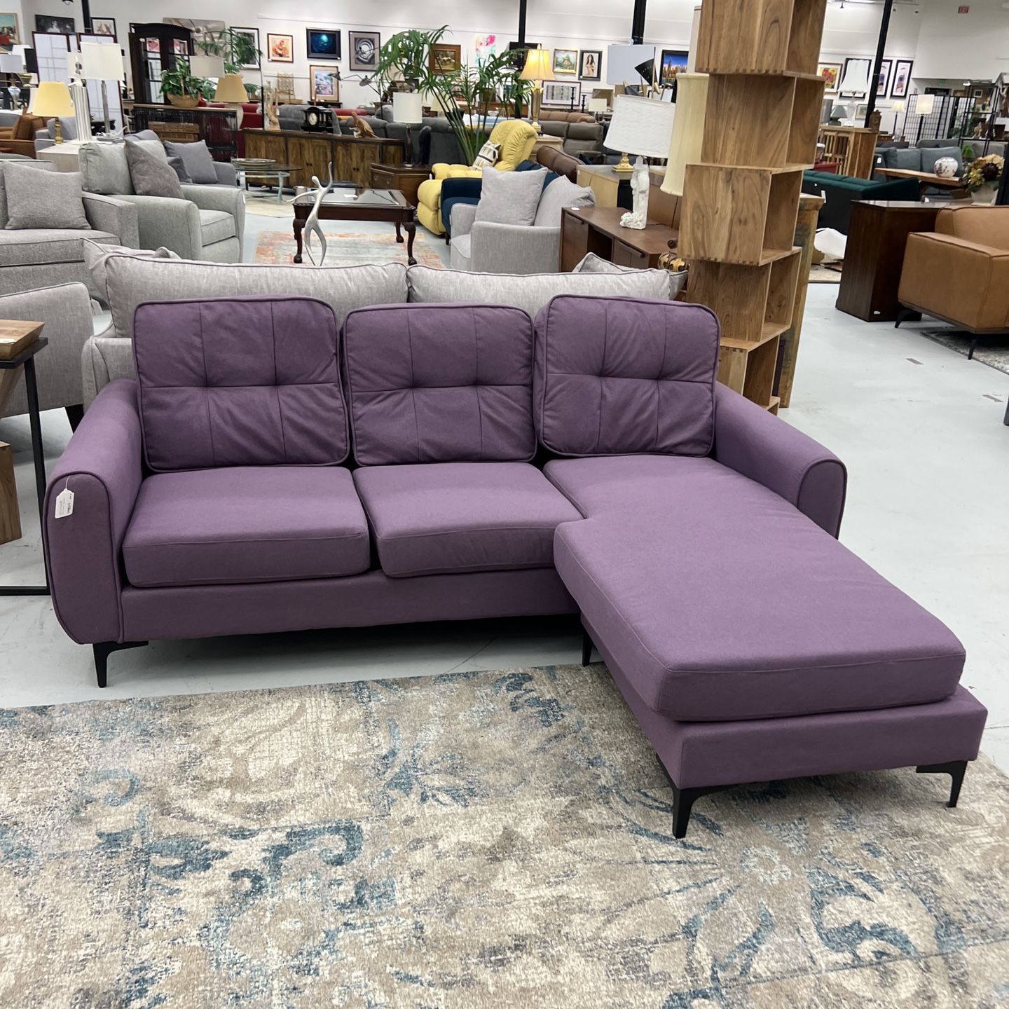 Violet Chaise Sectional
