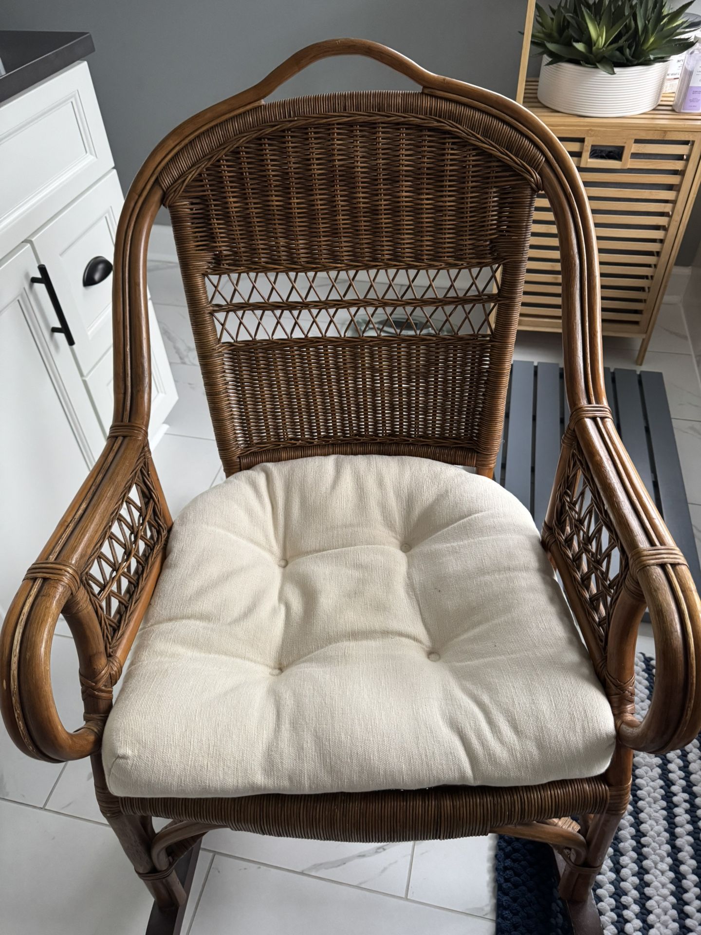 Wicker Rocker Rocking Chair