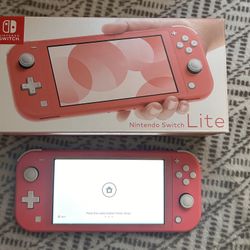 Coral Nintendo Switch Lite