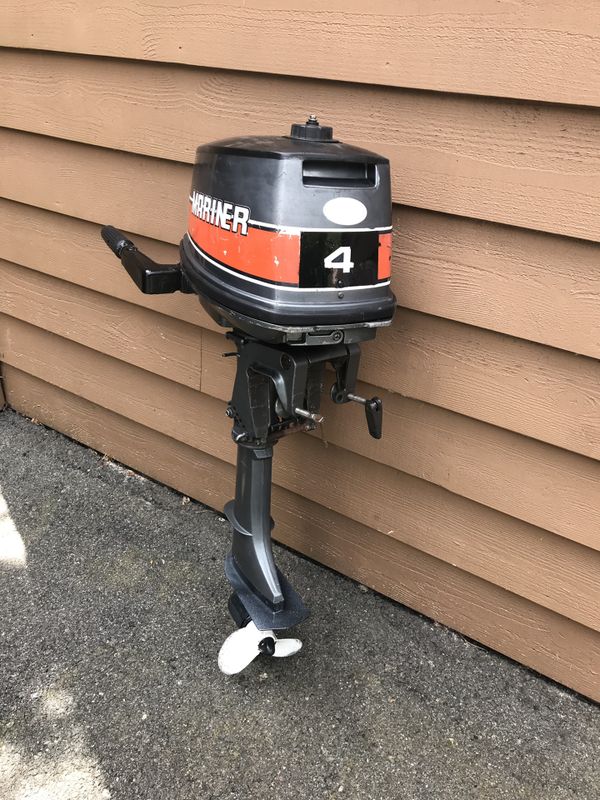 4 hp Mariner Outboard for Sale in Everett, WA OfferUp