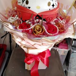 Hello Kitty Valentines Bouquet 