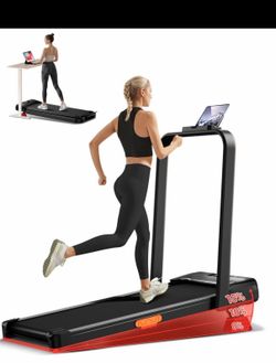 Folding 3-in-1 Walking Pad with 10%/15% Incline 6.5MPH