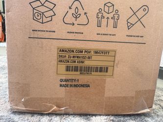 Twin size mattress with an 8-inch thickness (approx. 20 cm).