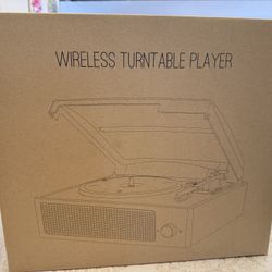 Wireless Turntable Player
