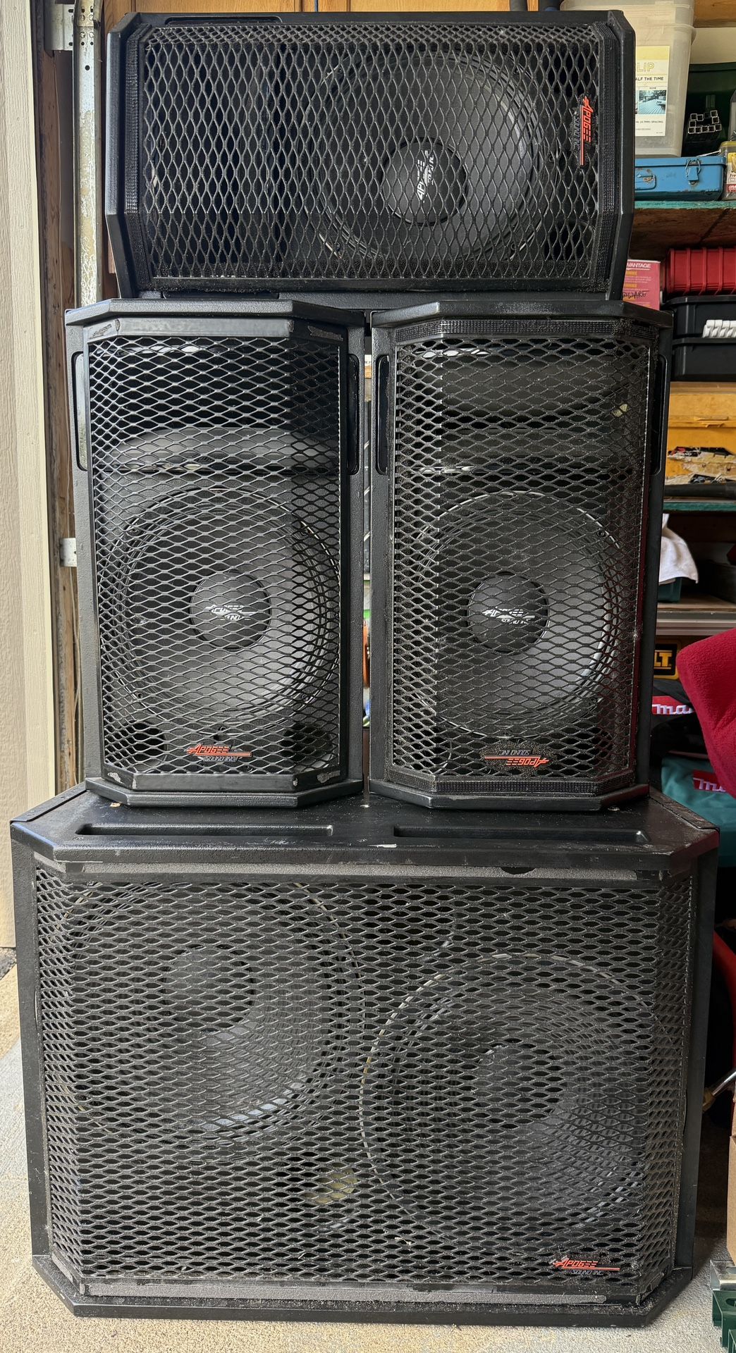 Apogee Speaker Set