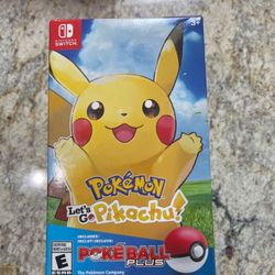 Pokémon Let’s Go Pikachu With Pokeball Plus