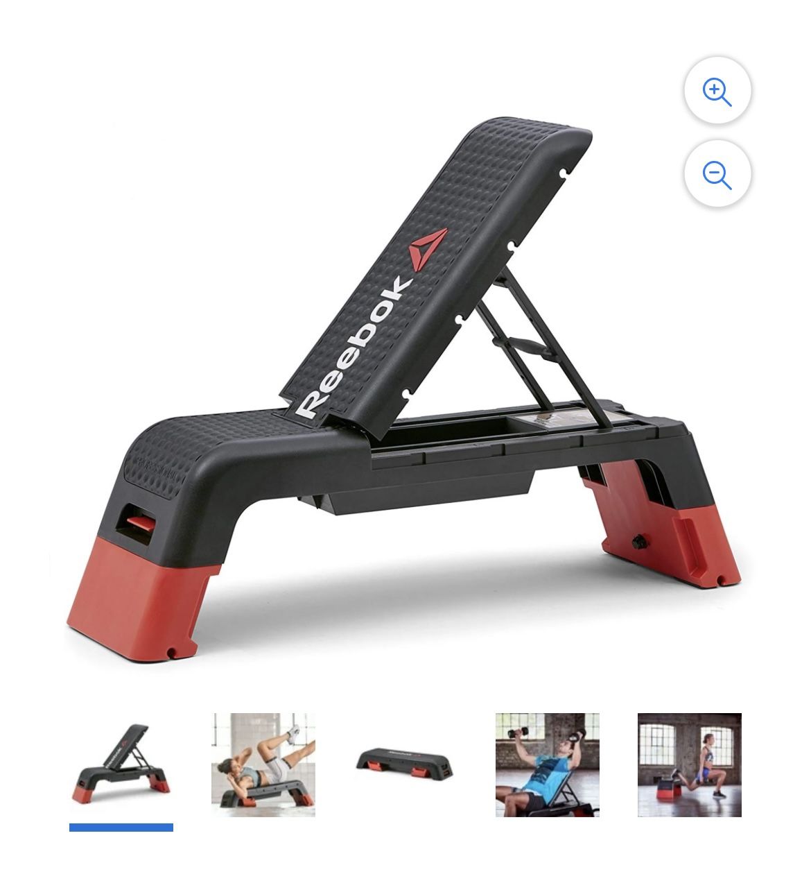 Reebok workout bench