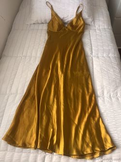 Mustard Formal Dress