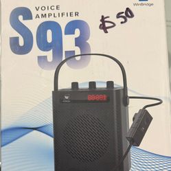 Voice Amplifier Speaker With Headset 