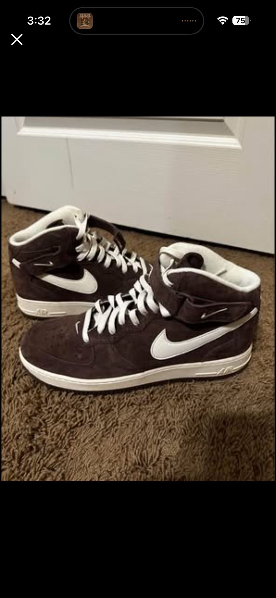 Nike Brown Suede