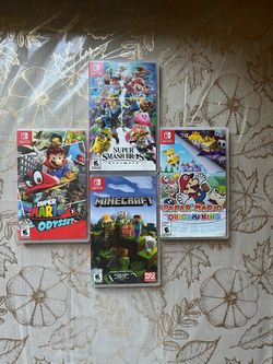 | Super Mario games + Minecraft • bundle |