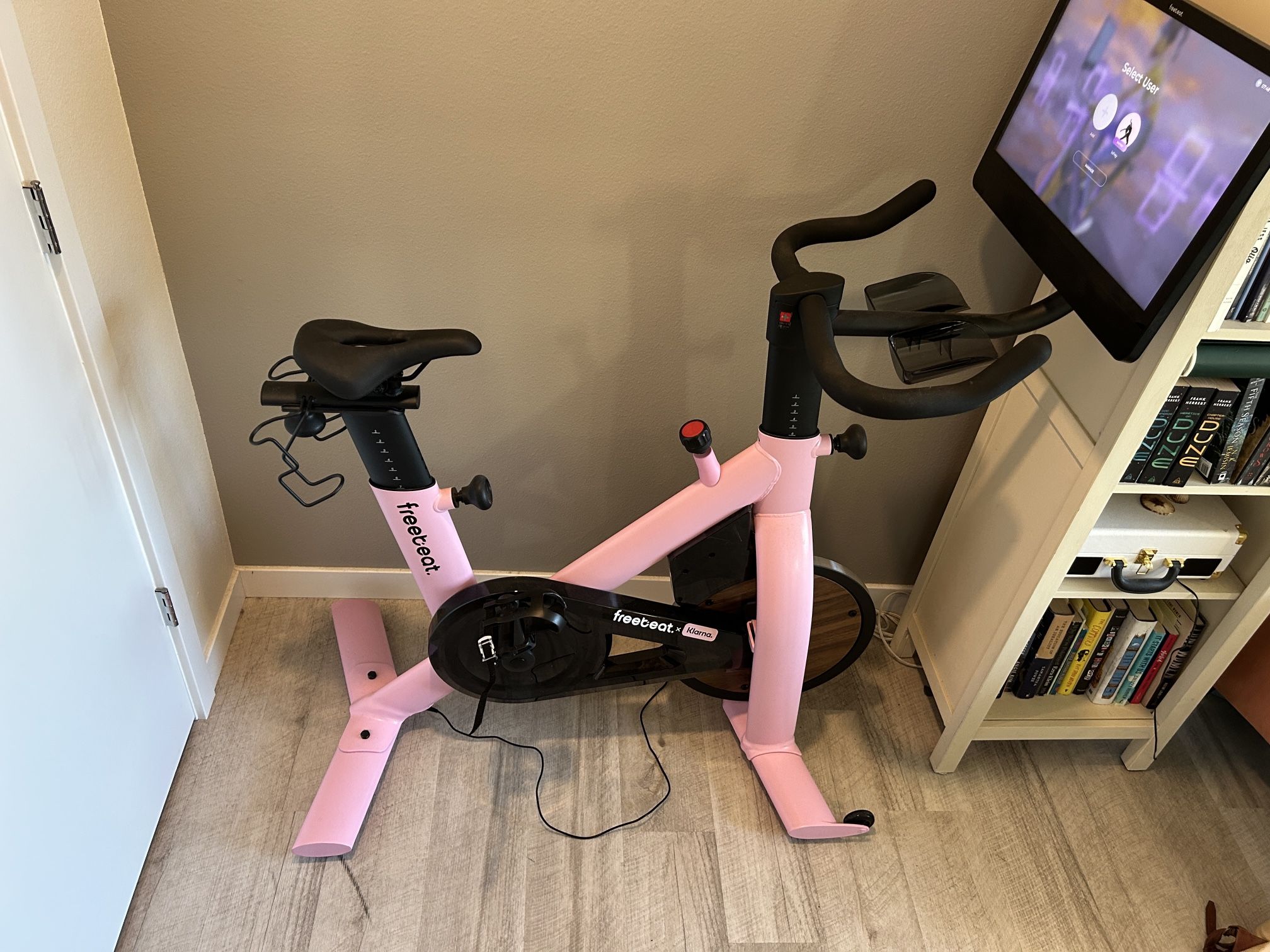 Pink Freebeat Indoor Bike Like new!