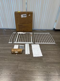 $30 #2513  (30” Tall X 29.5-65 wide) Extra wide Baby Toddler Dog Pet safety gate / pressure mounted