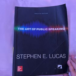 Art of Public Speaking 12th edition