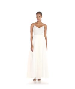 Beautiful White Adriana Pappell Dress with Tags