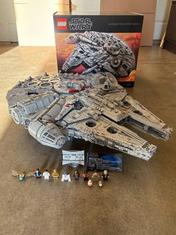LEGO Star Wars UCS Millennium Falcon 75192 (2017) 7541 Pieces Complete Set With Box
