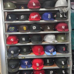 New Era Fitted Hats 45$ Each