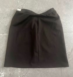 Women’s black mini skirt