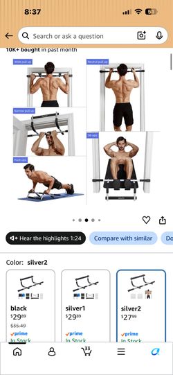 Ally peaks pull up bar
