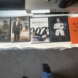 007 James Bond DVDs