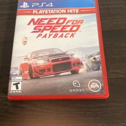 Need for speed playstation game