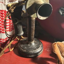 Antique telephone/ Kellogg Post Office Candlestick PhoneVery
