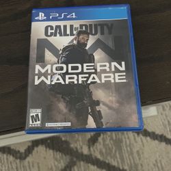 Call Of Duty Modern Warfare PS4