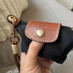 Black and brown wallet