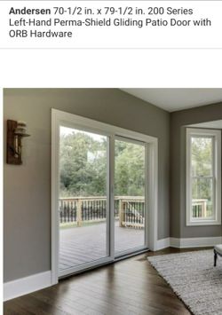Andersen Series 2000 Slider Door 72x80 Blancas