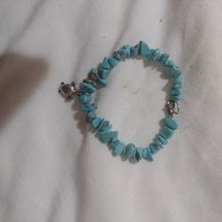 Turquoise Turtle Bracelet 