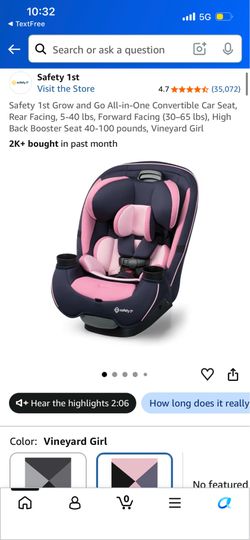 Safety 1 Grow n Go Car seat
