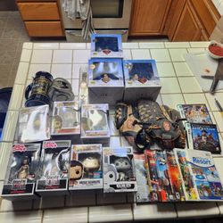 Lot Of Funko Pops And  Collectibles 
