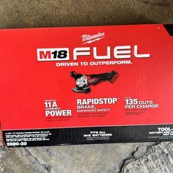 M18 FUEL 18V Lithium-Ion Brushless Cordless 4-1/2 in./5 in. Grinder w/Paddle Switch (Tool-Only)