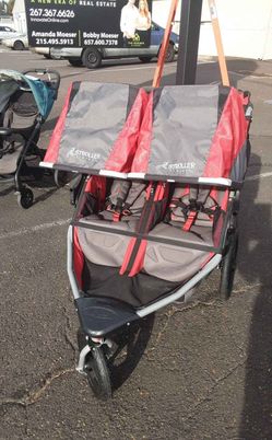 Twin Jogging Stroller, BOB Stroller Strides