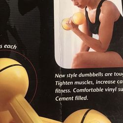NEW!!! Bally Total Fitness and CAP Dumbbells