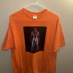 SUPREME TUPAC SHIRT LARGE