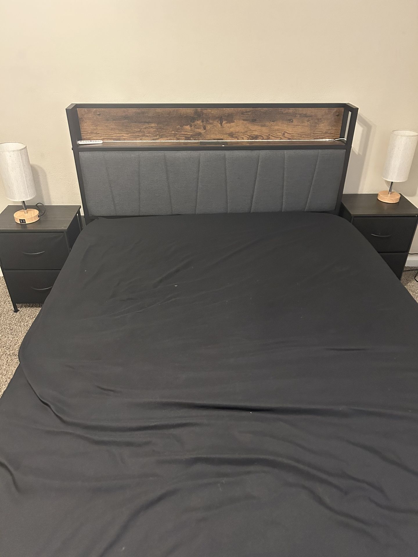 Bed Frame And Mattress