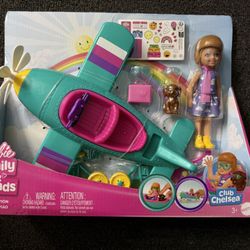 Barbie Chelsea Plane Doll Set