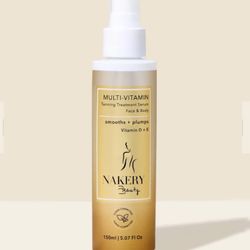 Nakery Beauty Multi-Vitamin Tanning Treatment Serum Face & Body~5.07oz~Sealed!