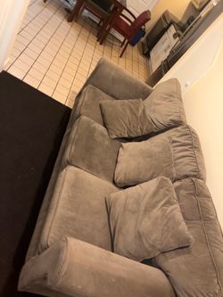 Grey couch