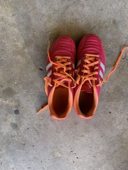 Adidas Pink With White Stripes