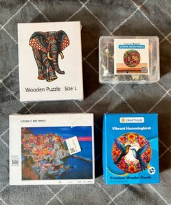 Wooden Puzzle Bundle