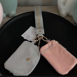 New Lululemon Dual Pouch Wristlet